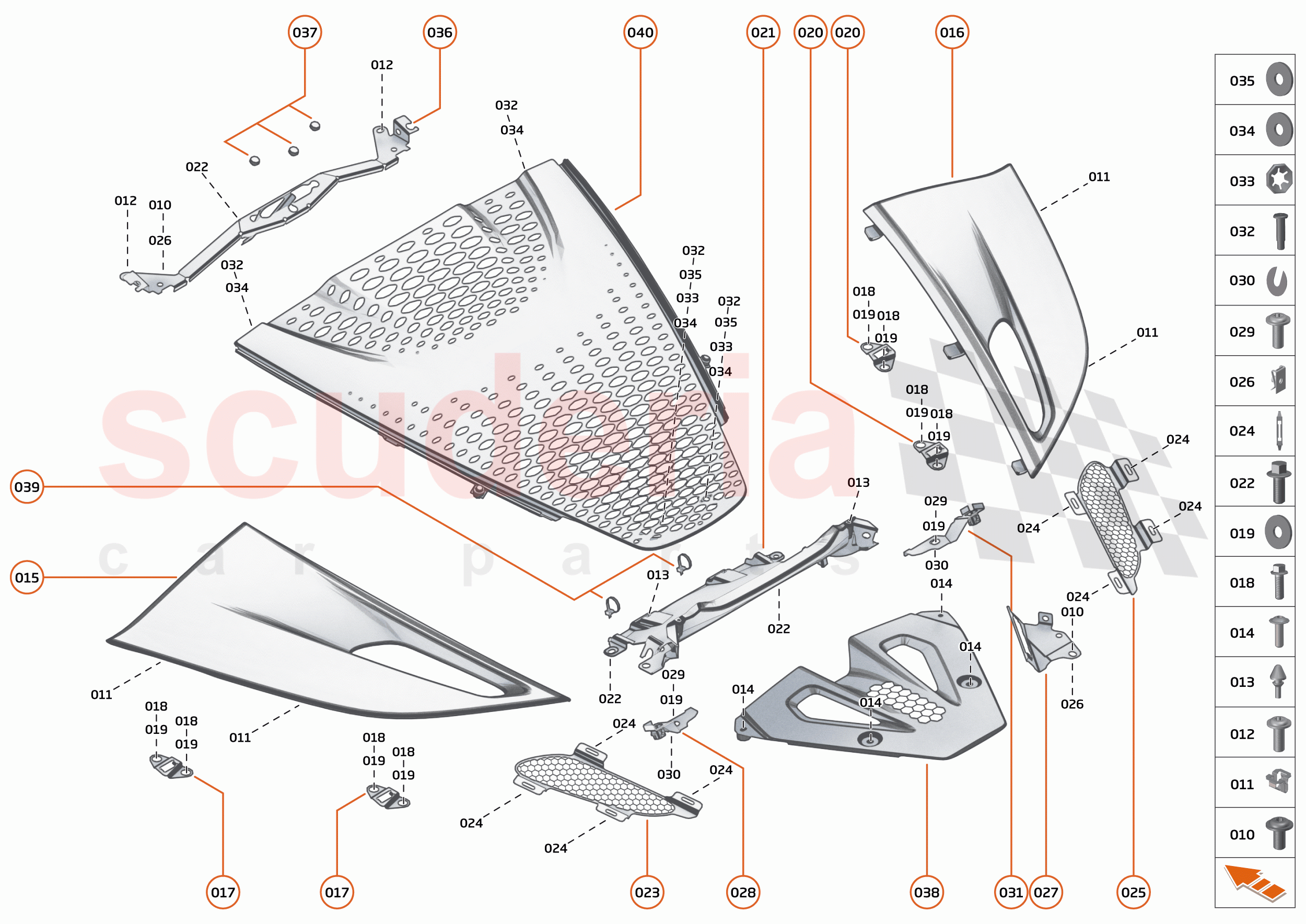 7 - CLOSURES - 7.10 - TAILGATE / ENGINE COVER STRUCTURE of McLaren McLaren 750S Spider