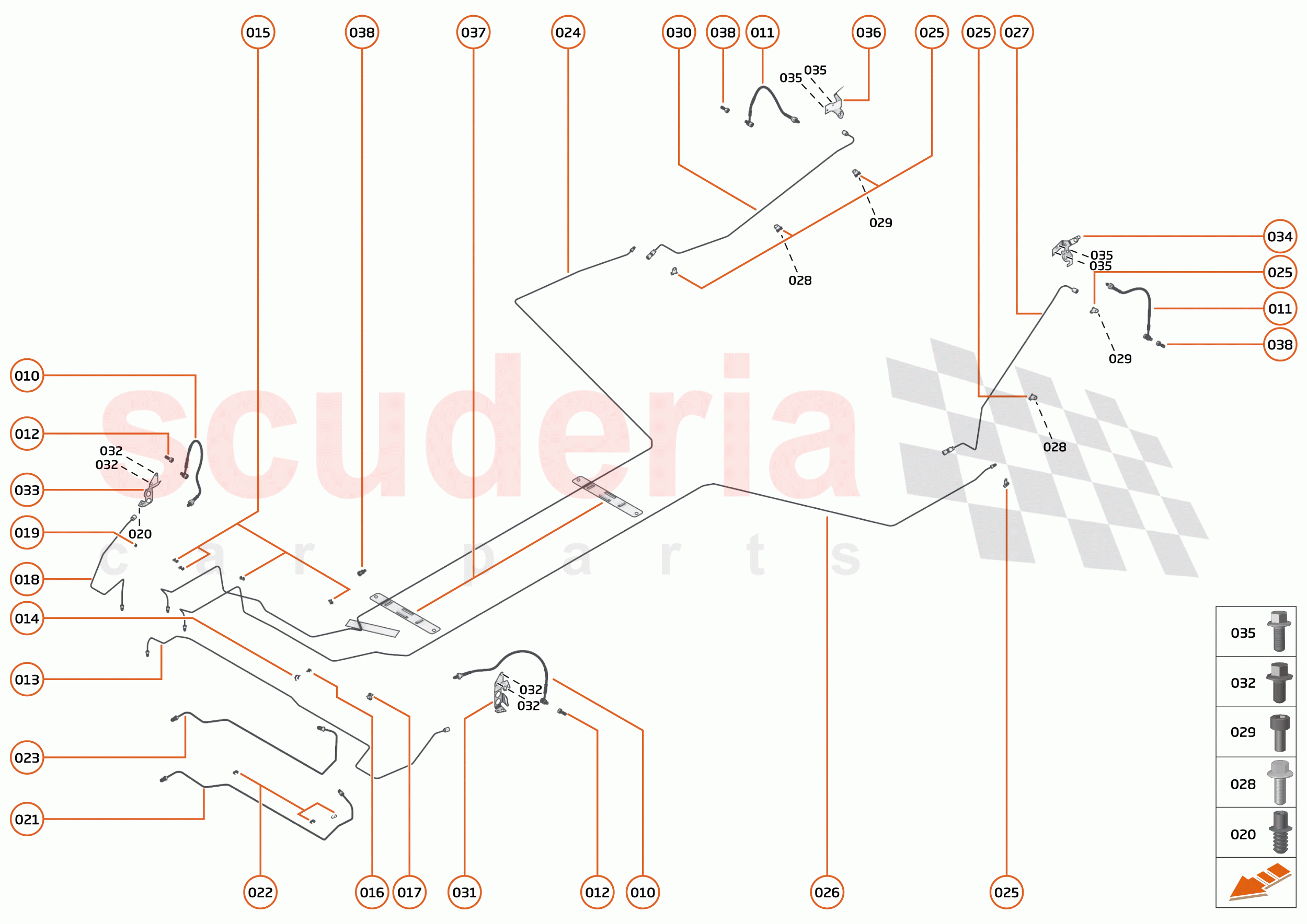 17 - BRAKES - 17.8 - BRAKE PIPES of McLaren McLaren Elva