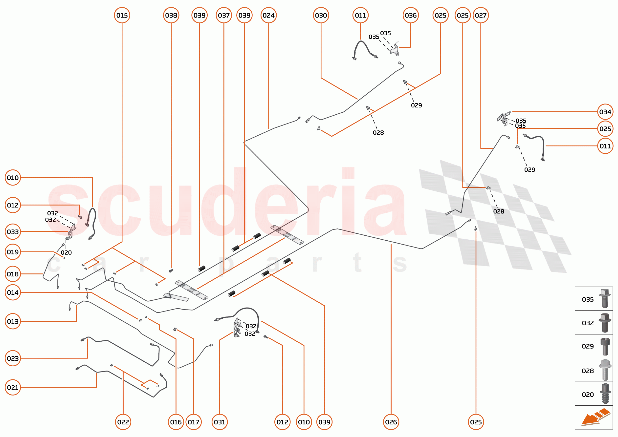 26 - BRAKES - SYSTEMS - 26.4 - BRAKE PIPES of McLaren McLaren 750S Spider