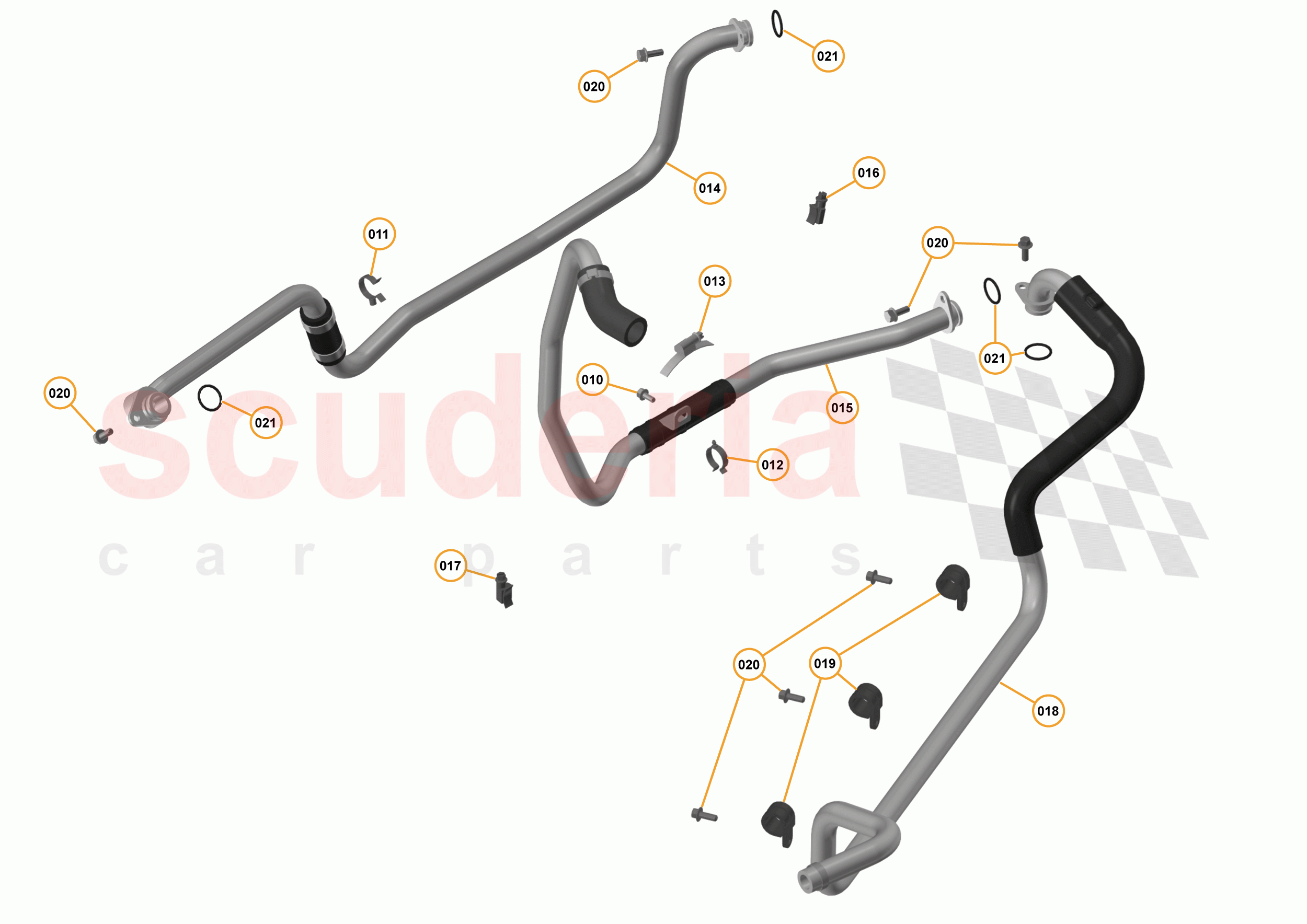 21 - G4 - OIL SYSTEM - TRANSMISSION - 21.1 - 01 - OIL SYSTEM - TRANSMISSION of McLaren McLaren 675LT Spider