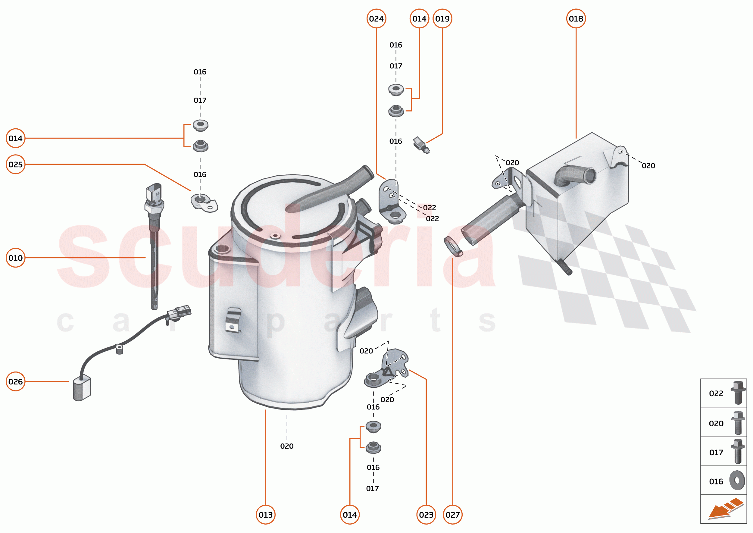 37 - ENGINE OIL SYSTEM - 37.1 - ENGINE OIL TANK of McLaren McLaren 765LT Spider