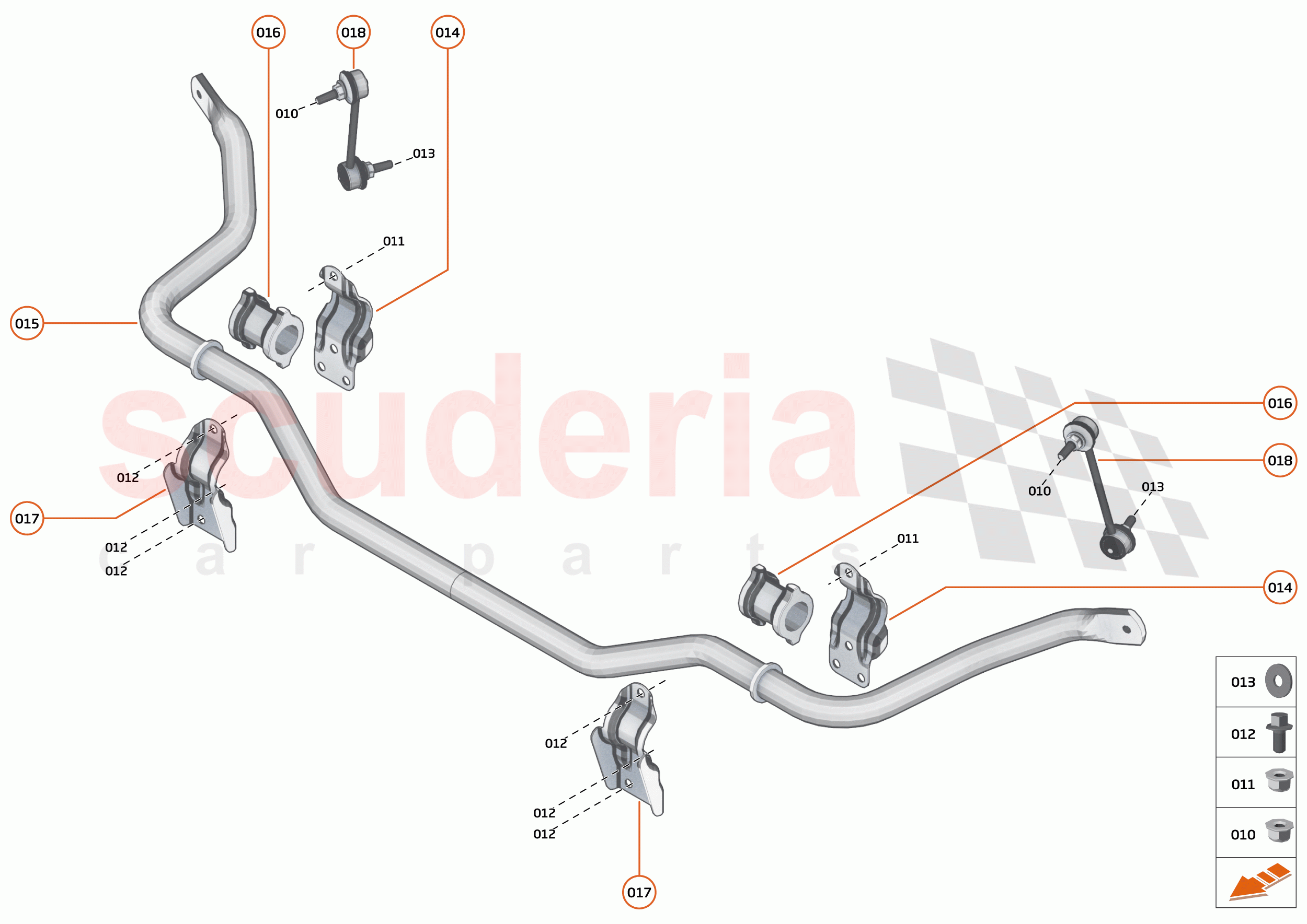 16 - SUSPENSION - FRONT - 16.4 - ROAD SPRINGS FRONT of McLaren McLaren 620R
