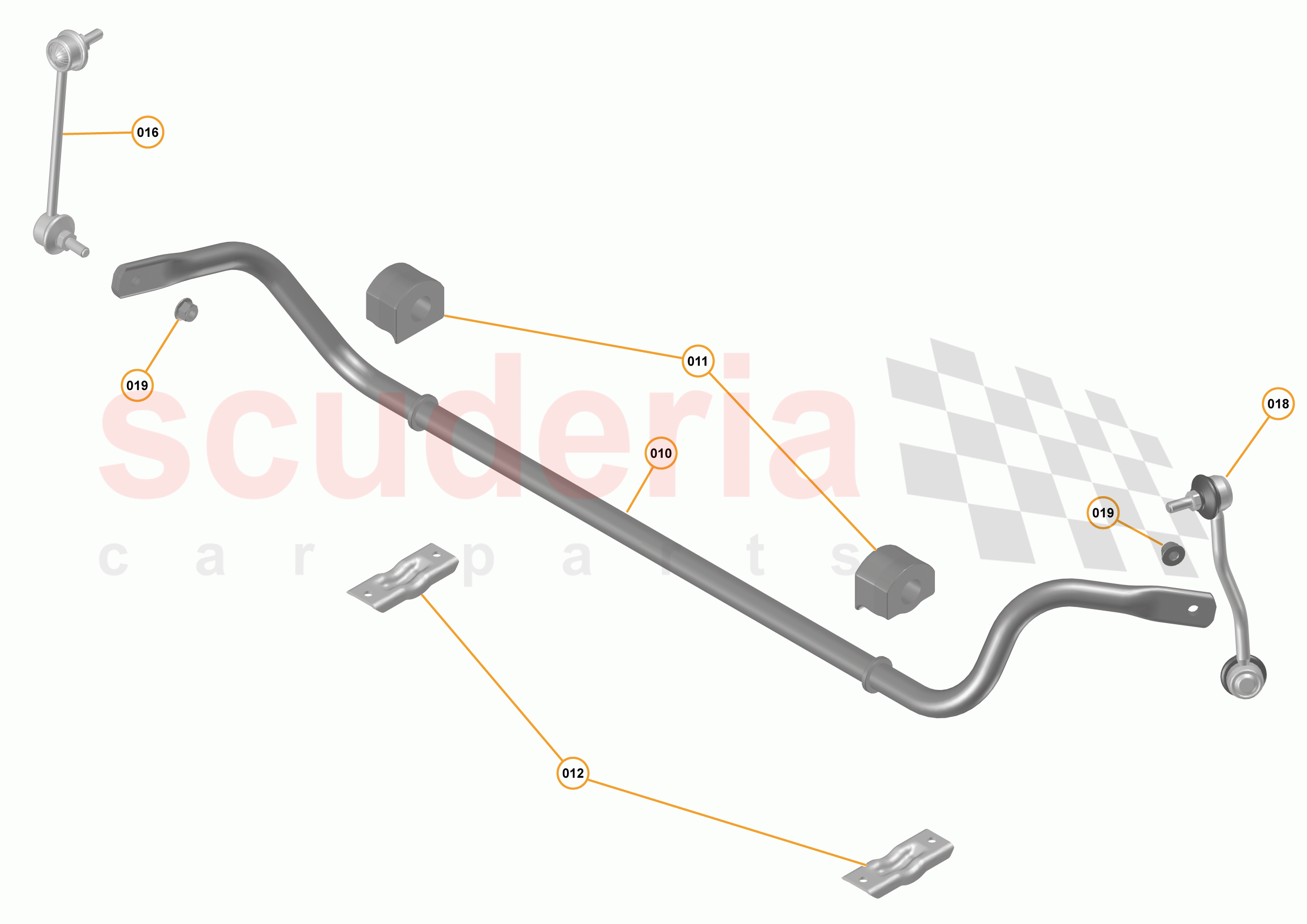 7 - B2 - REAR SUSPENSION - 7.4 - 08 - Z BAR of McLaren McLaren 675LT Spider