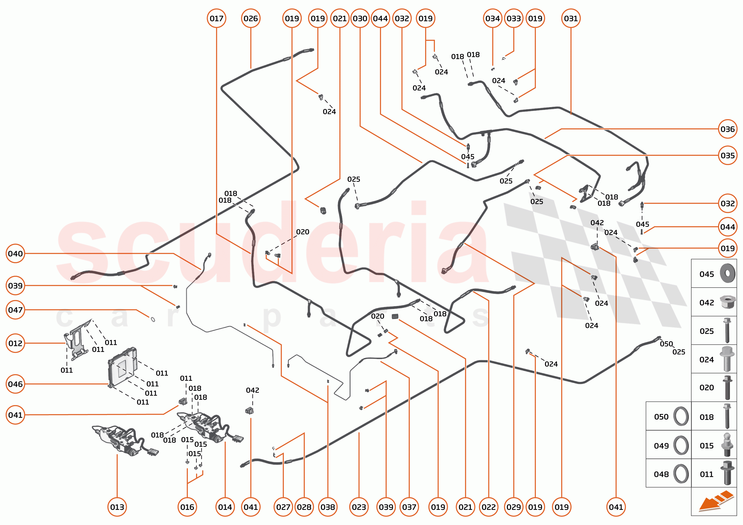 20 - SUSPENSION - SYSTEMS - 20.1 - SUSPENSION FLUID SYSTEMS of McLaren McLaren 765LT