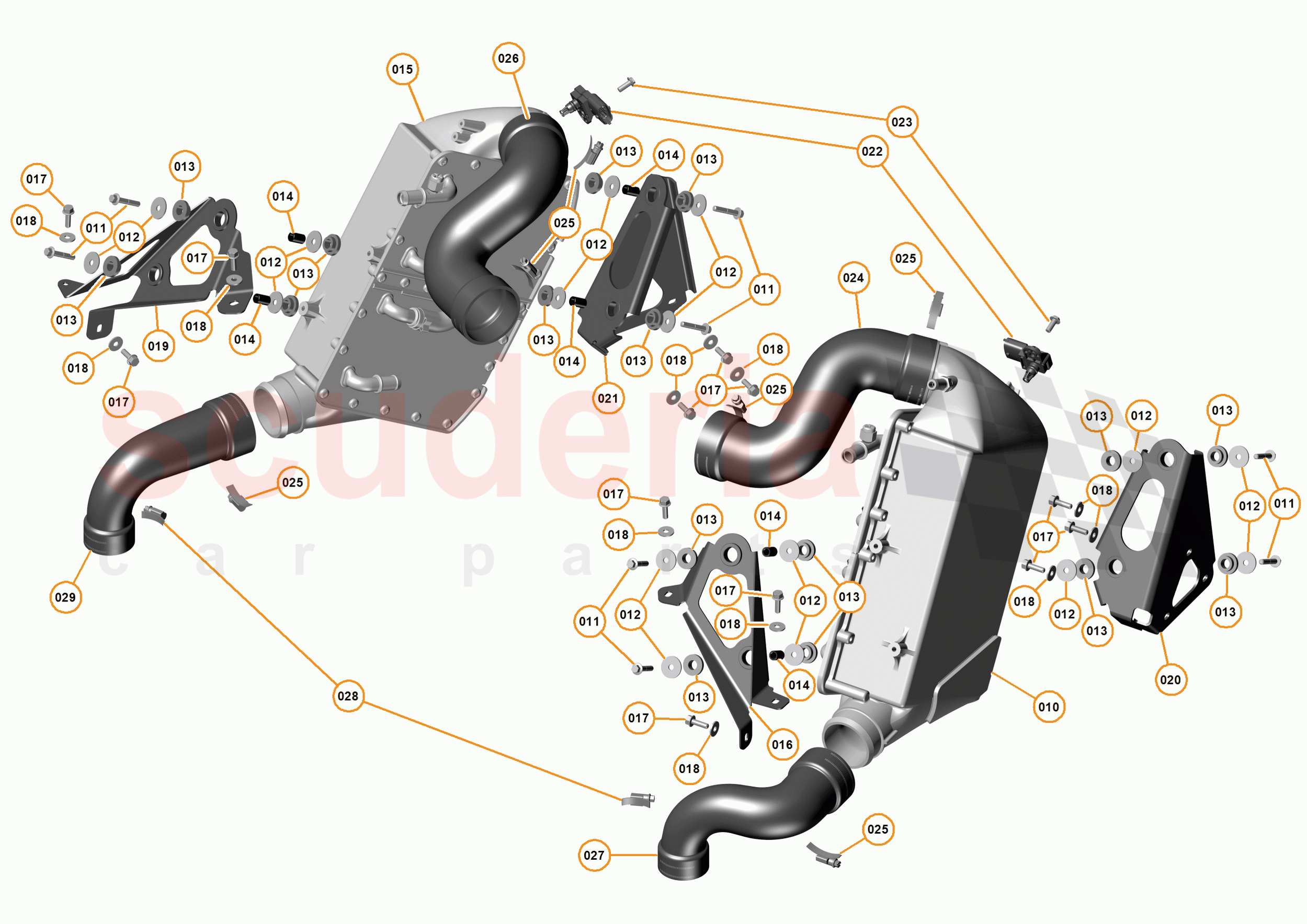 33 - ENGINE AIR SYSTEMS - 33.2 - CHARGE AIR COOLING SYSTEM of McLaren McLaren P1 Coupe