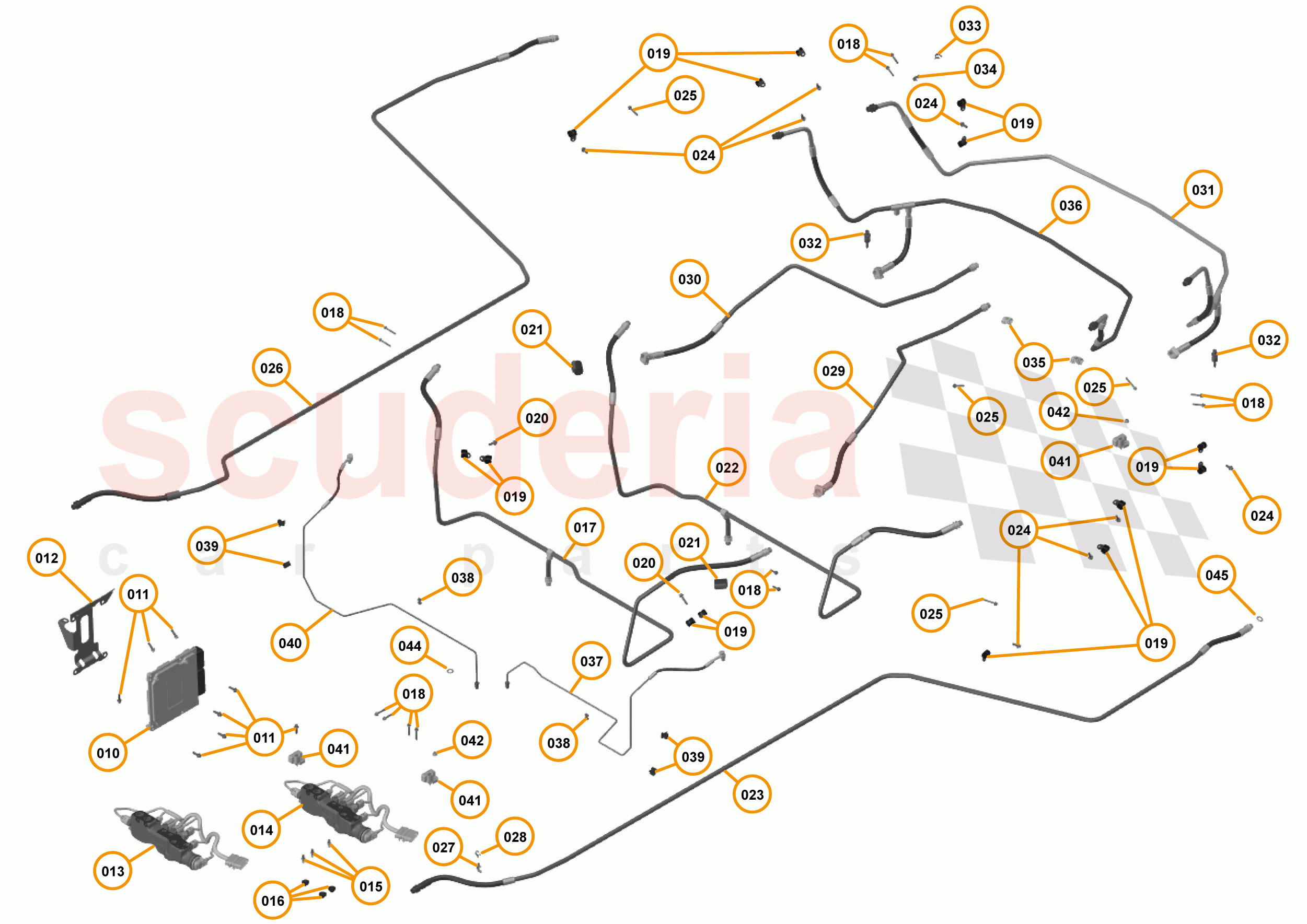 20 - SUSPENSION - SYSTEMS - 20.1 - SUSPENSION FLUID SYSTEMS of McLaren McLaren 720S Coupe