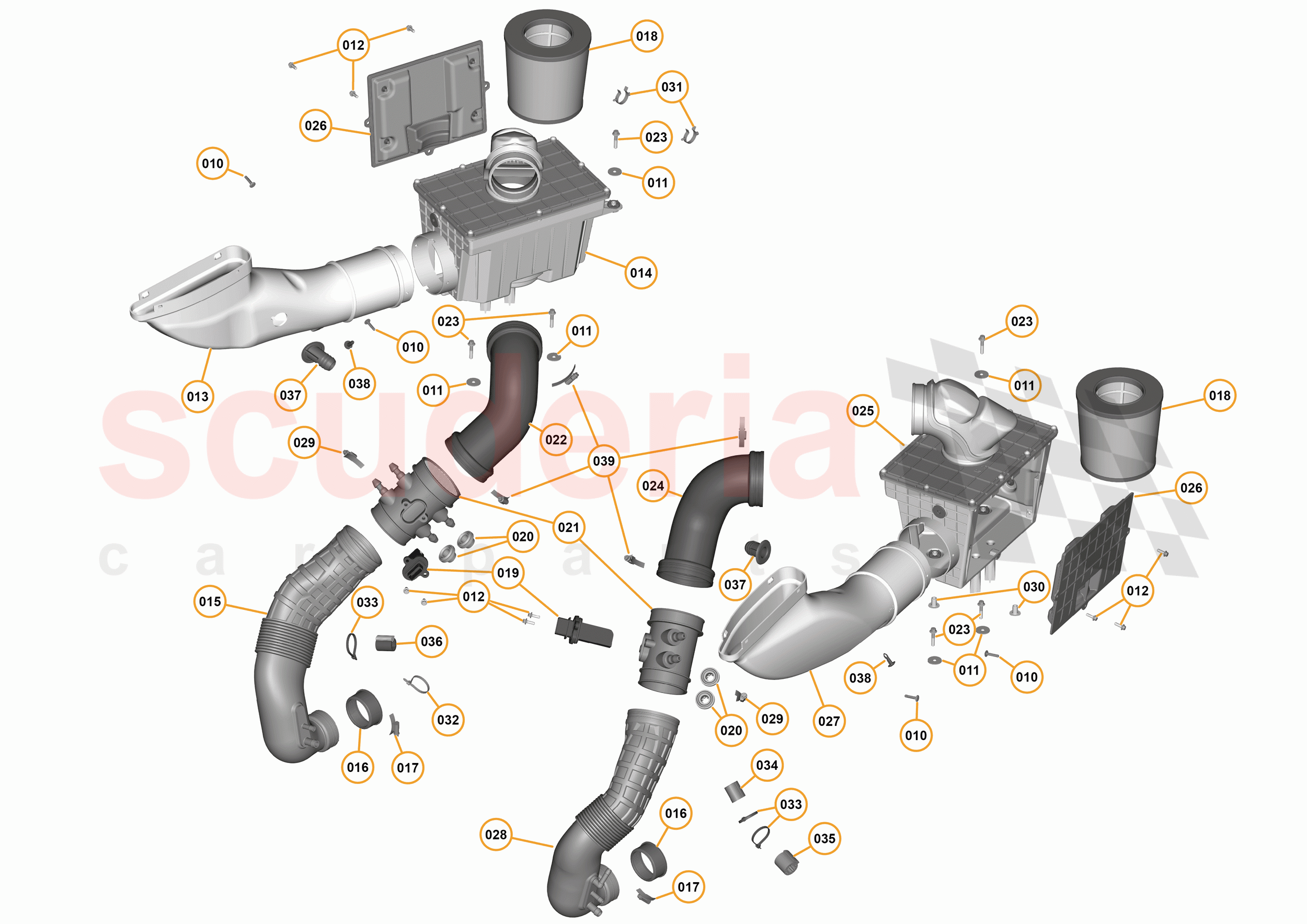 16 - F1 - POWER UNIT - 16.17 - 02 - AIR INTAKE SYSTEM of McLaren McLaren 675LT Spider