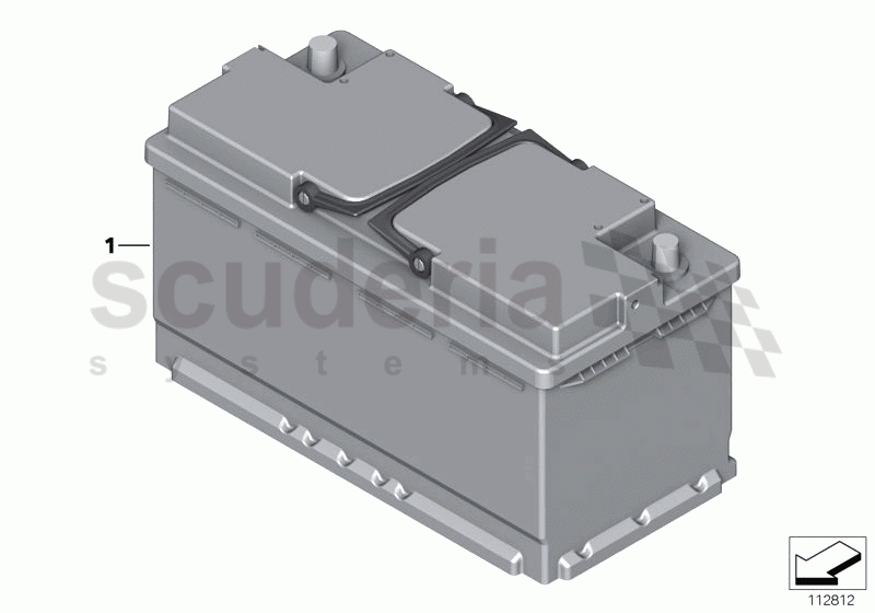 Genuine Rolls Royce battery, filled of Rolls Royce Rolls Royce Phantom