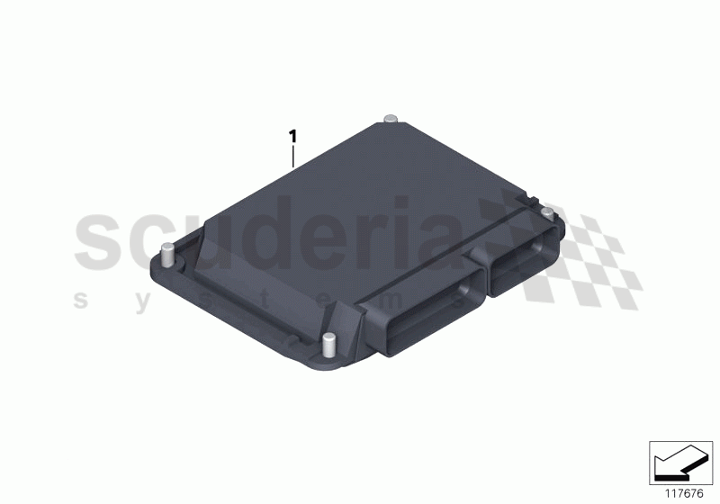 Fuel injection control unit of Rolls Royce Rolls Royce Phantom Drophead Coupe