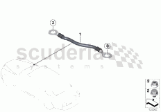 Earth strap for engine hood of Rolls Royce Rolls Royce Phantom