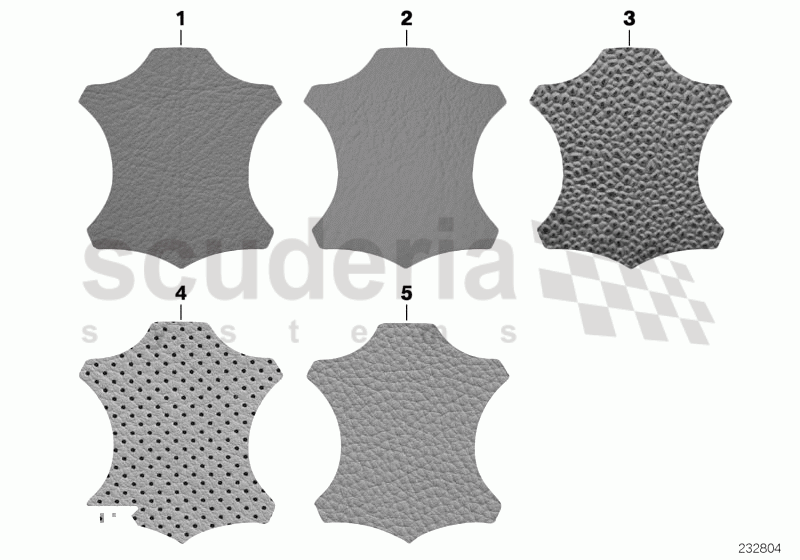 Leather of Rolls Royce Rolls Royce Phantom