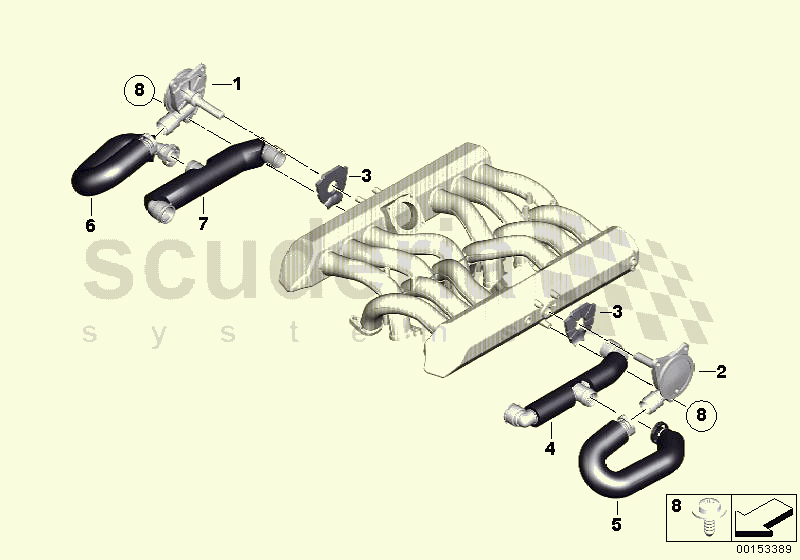 Crankcase-Ventilation of Rolls Royce Rolls Royce Phantom Extended Wheelbase