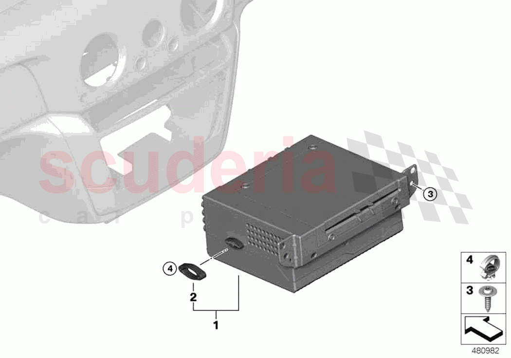 Headunit High 2 of Rolls Royce Rolls Royce Cullinan RR31(2017-2023)