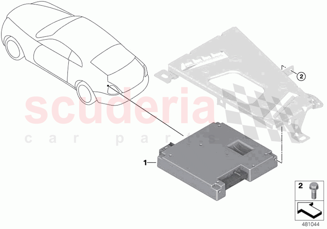 TV module of Rolls Royce Rolls Royce Cullinan RR31(2017-2023)
