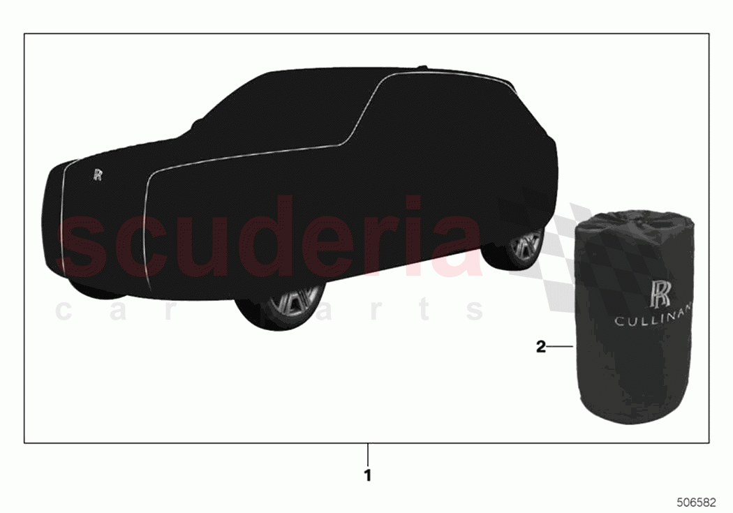 Car cover indoor of Rolls Royce Rolls Royce Cullinan RR31(2017-2023)