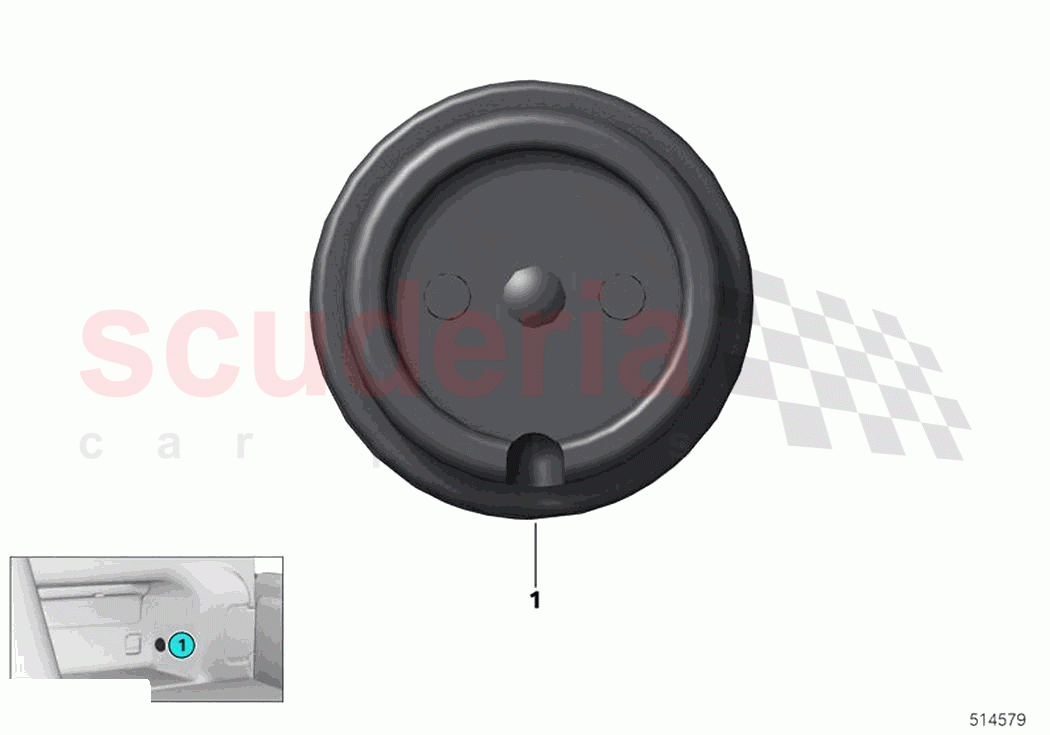 Magnetic chrgng pwr sckt Trickle Charger of Rolls Royce Rolls Royce Cullinan RR31(2017-2023)