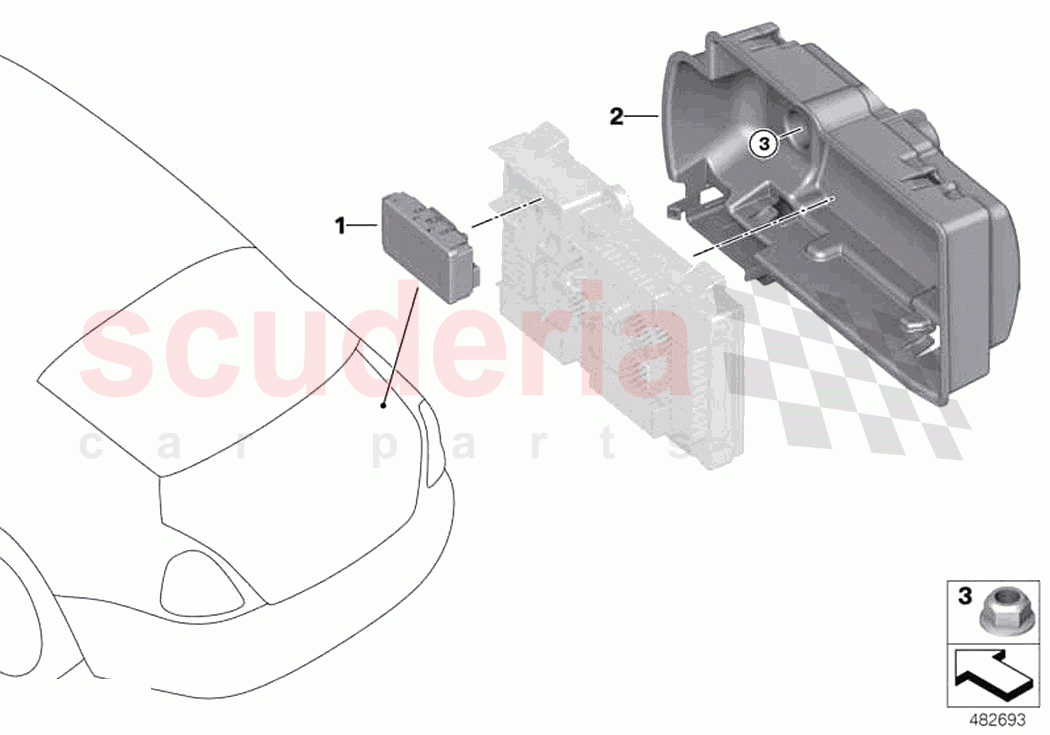 Power distribution box LIN module of Rolls Royce Rolls Royce Cullinan RR31(2017-2023)