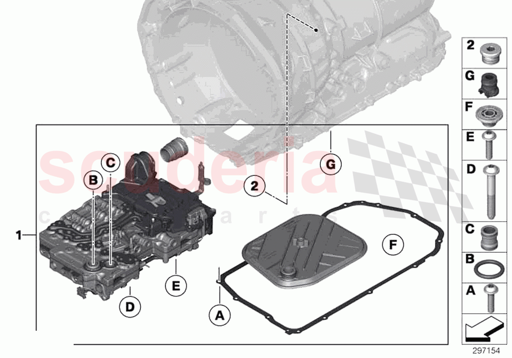 GA8HP90Z Mechatronics of Rolls Royce Rolls Royce Dawn RR6(2017-2023)