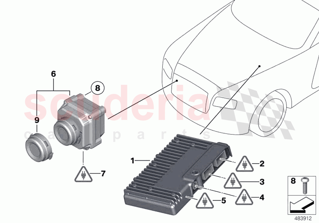 Night vision camera of Rolls Royce Rolls Royce Dawn RR6(2017-2023)