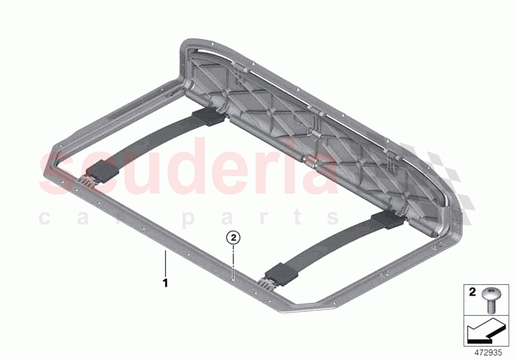 Soft top soft top compartment of Rolls Royce Rolls Royce Dawn RR6(2017-2023)