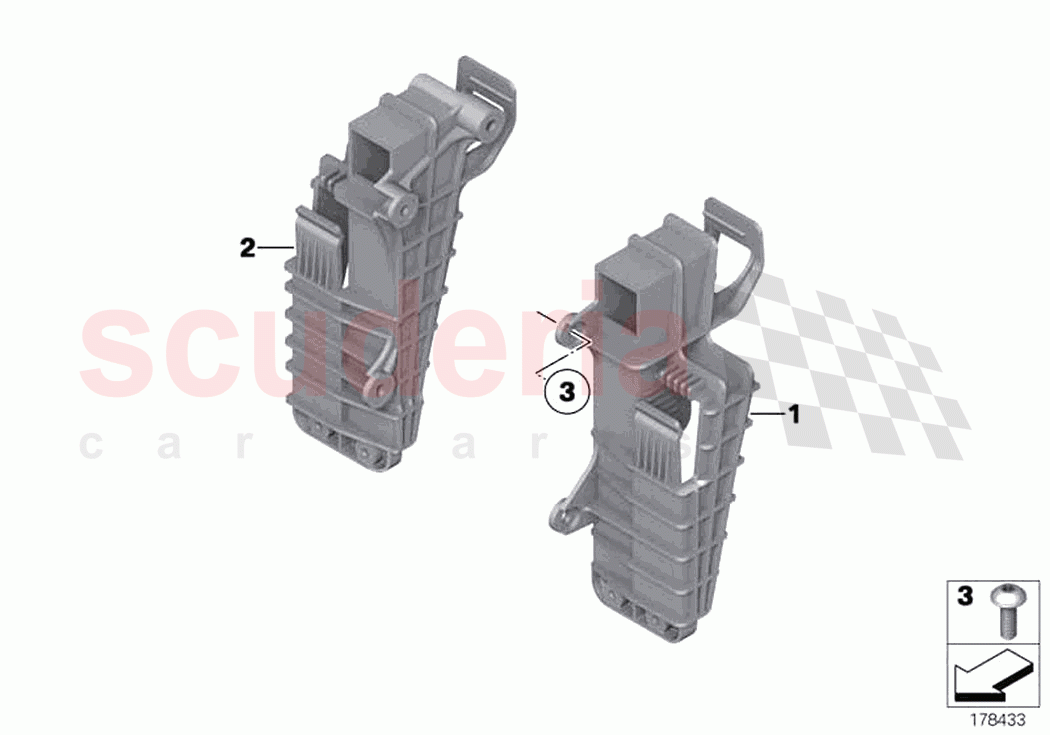 Holder Central Gateway Module of Rolls Royce Rolls Royce Dawn RR6(2017-2023)