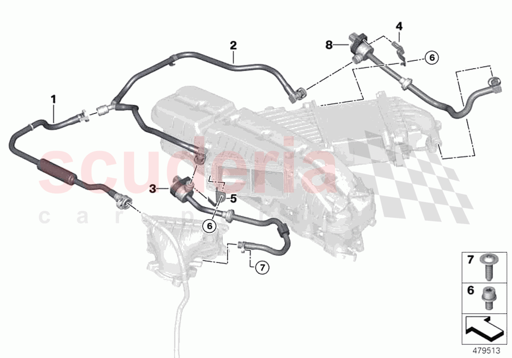 Fuel tank breather valve of Rolls Royce Rolls Royce Ghost Extended RR22(2019-2023)