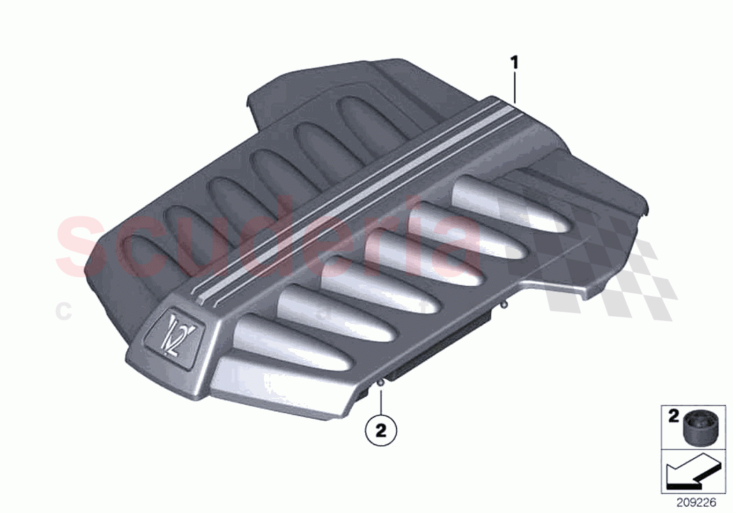 Sound protection cap of Rolls Royce Rolls Royce Ghost Extended RR22(2019-2023)