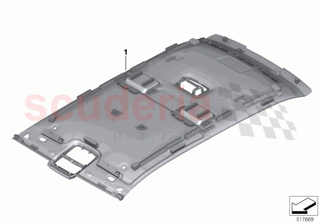 Retrofit starlight headlining of Rolls Royce Rolls Royce Ghost Extended RR22(2019-2023)