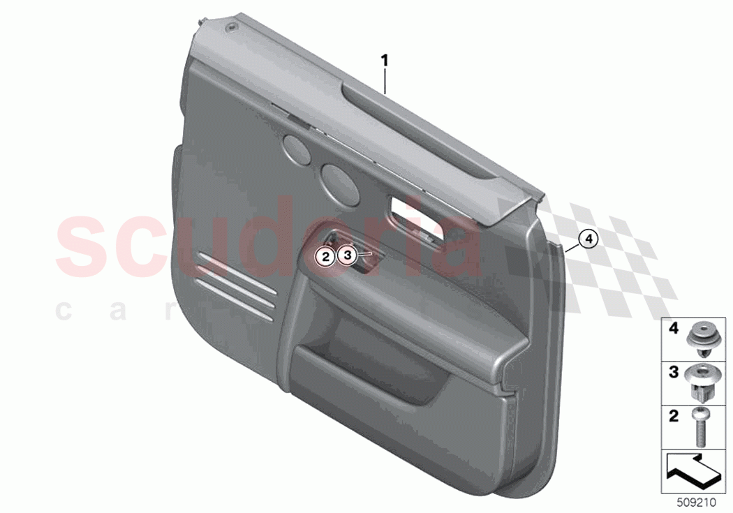 Door trim rear of Rolls Royce Rolls Royce Ghost Extended RR22(2019-2023)