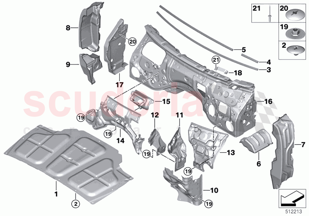 Sound insulating front of Rolls Royce Rolls Royce Ghost Extended RR22(2019-2023)