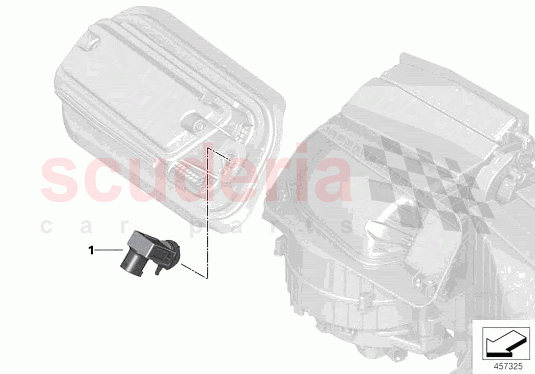 Sensor f AUC of Rolls Royce Rolls Royce Ghost RR21(2019-2023)