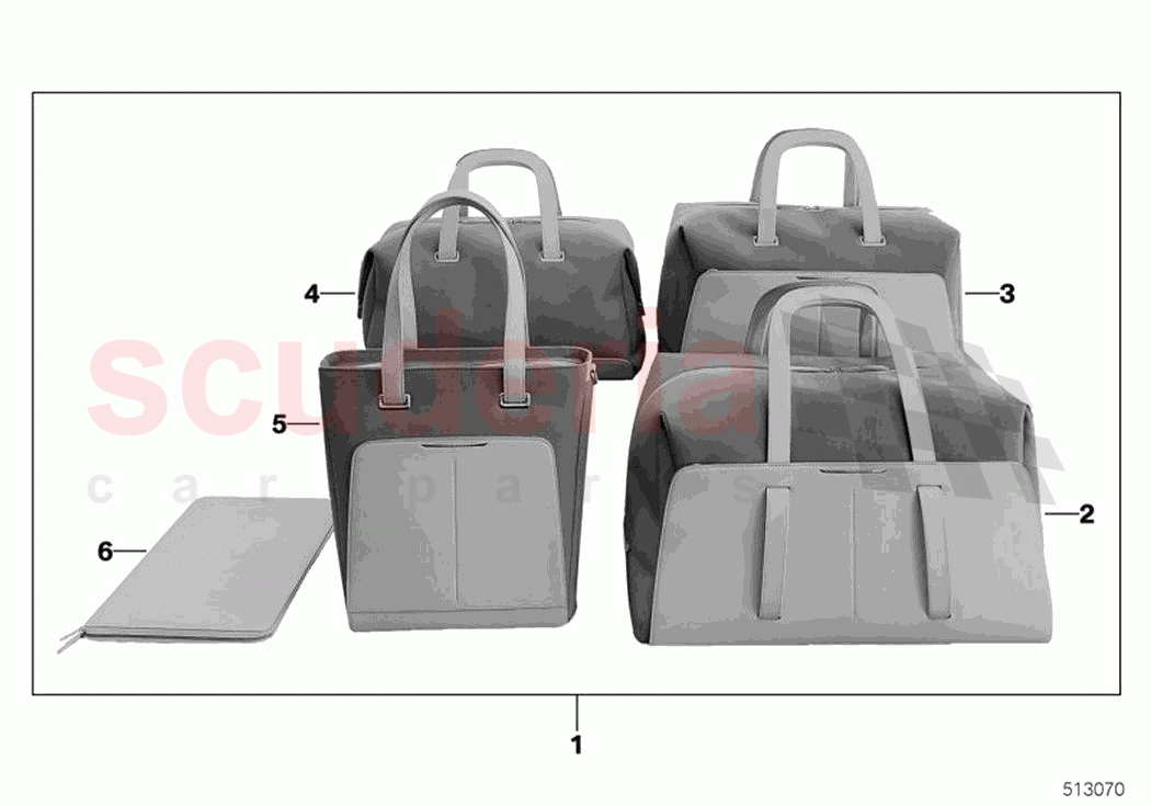 Luggage of Rolls Royce Rolls Royce Ghost RR21(2019-2023)