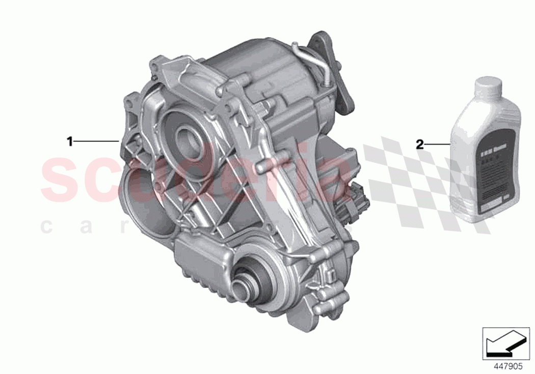 Transfer box ATC 13 of Rolls Royce Rolls Royce Ghost RR21(2019-2023)