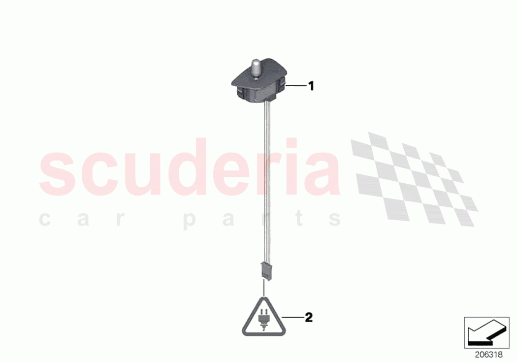 Steering column switch of Rolls Royce Rolls Royce Ghost RR21(2019-2023)