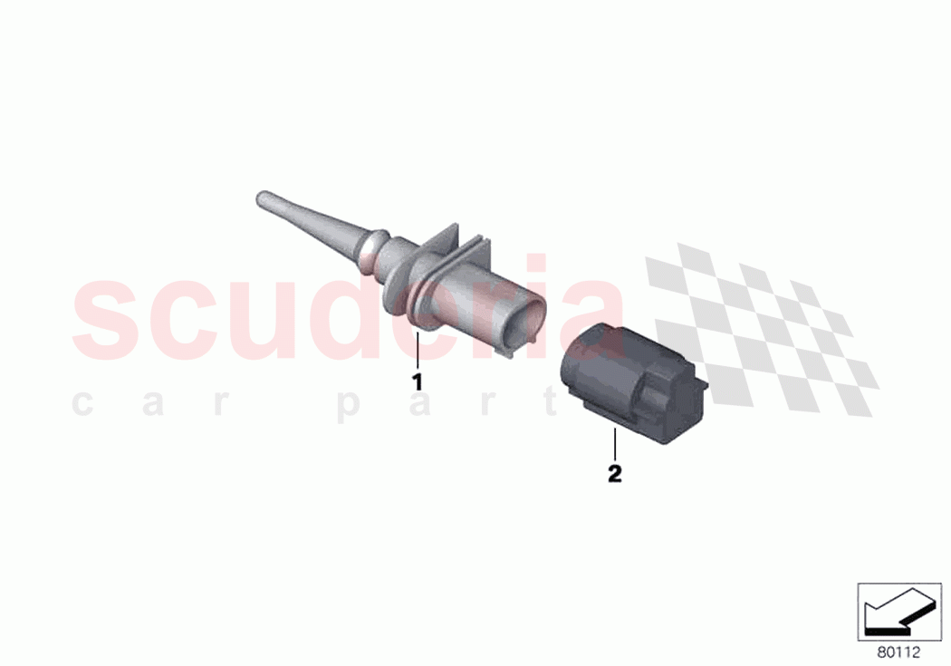 Temperature sensor of Rolls Royce Rolls Royce Ghost RR4(2017-2019)
