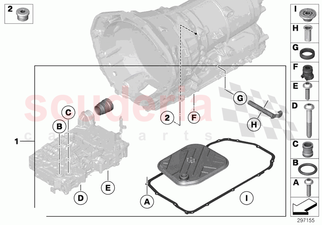 GA8HP90Z Selector shaft of Rolls Royce Rolls Royce Ghost RR4(2017-2019)