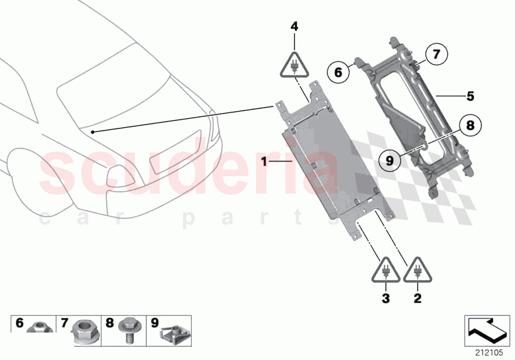 Single parts SA 644 trunk of Rolls Royce Rolls Royce Ghost RR4(2017-2019)