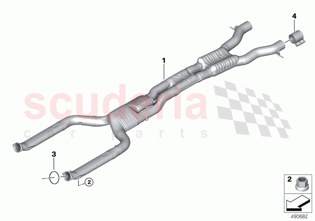 Repl of petrol part filter w fr pipe of Rolls Royce Rolls Royce Ghost RR4(2017-2019)