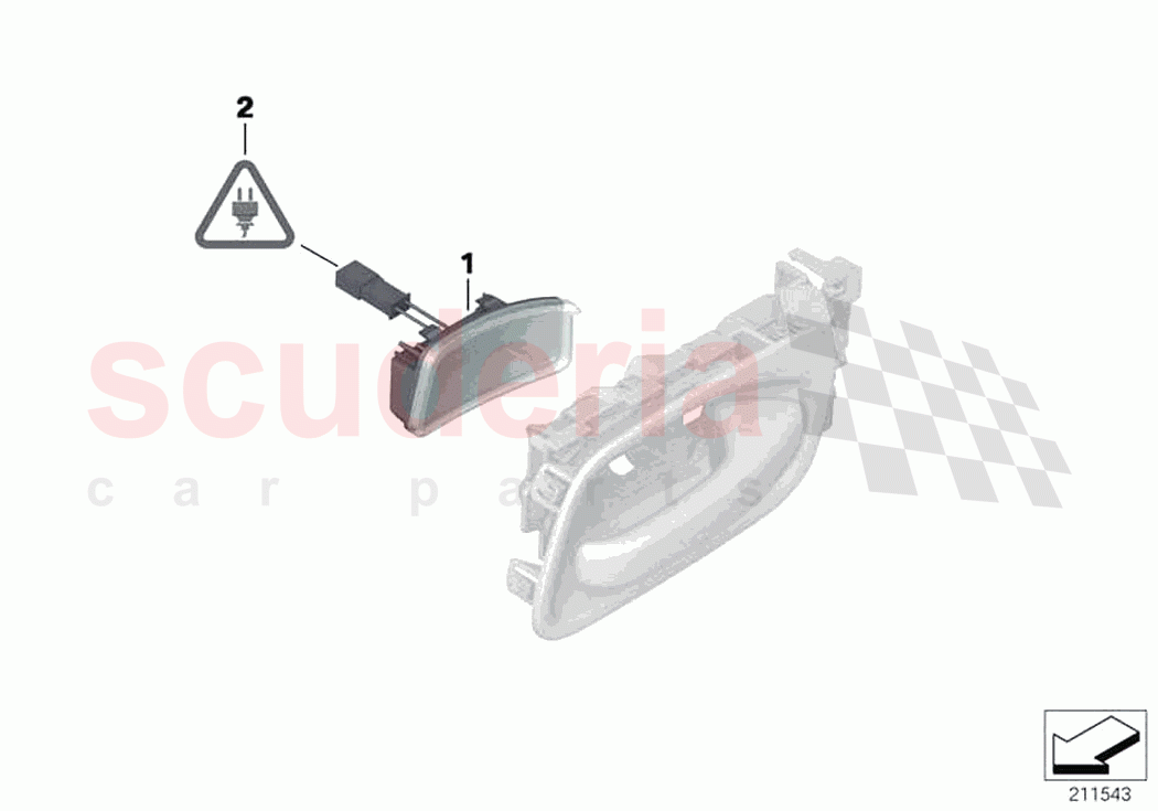 Door handle illumination of Rolls Royce Rolls Royce Ghost RR4(2017-2019)