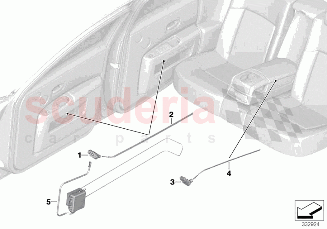 LED module optical fibre of Rolls Royce Rolls Royce Ghost RR4(2017-2019)