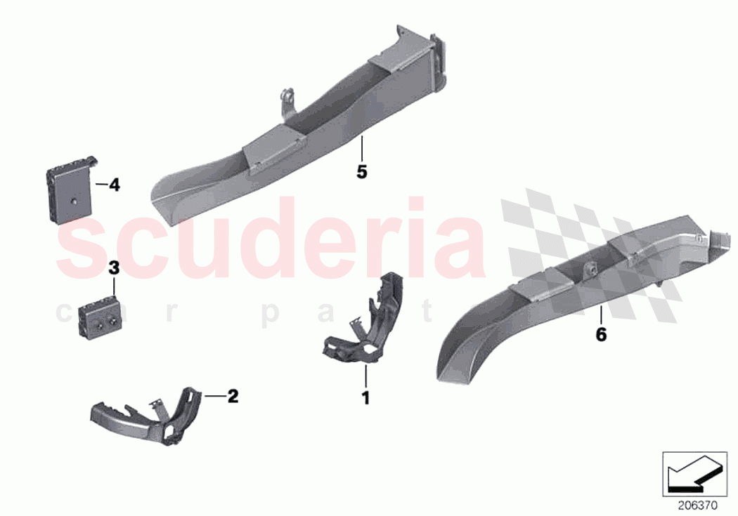 Wiring harness covers cable ducts of Rolls Royce Rolls Royce Ghost RR4(2017-2019)