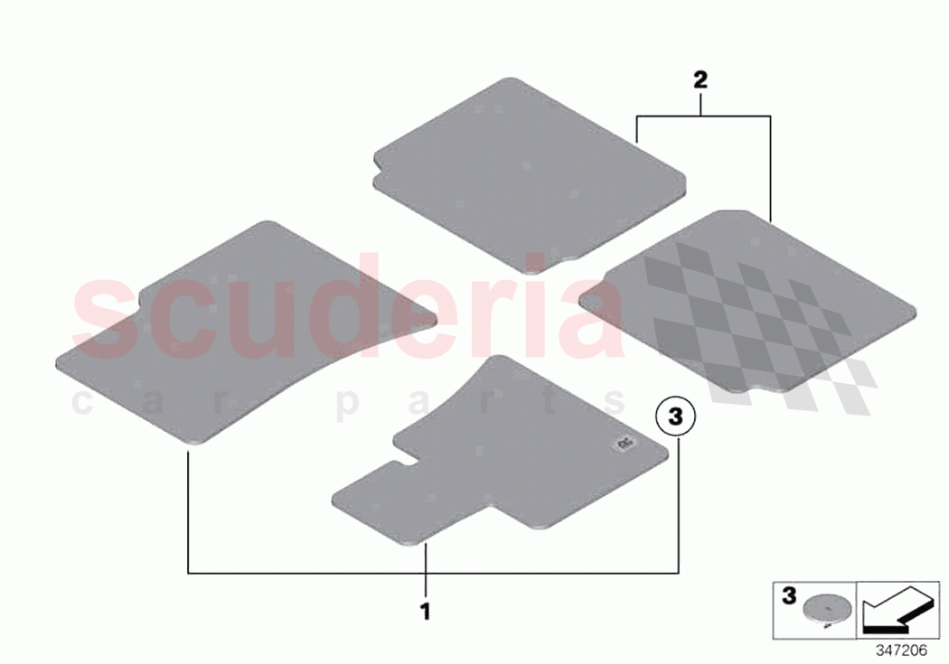 Set floor mats lamb skin of Rolls Royce Rolls Royce Ghost RR4(2017-2019)