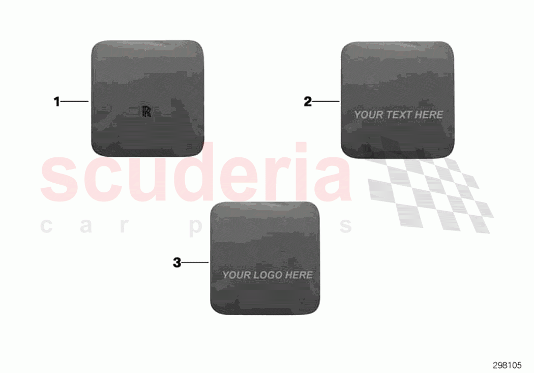 Personalised scatter cushions of Rolls Royce Rolls Royce Phantom Extended RR12(2017-2023)