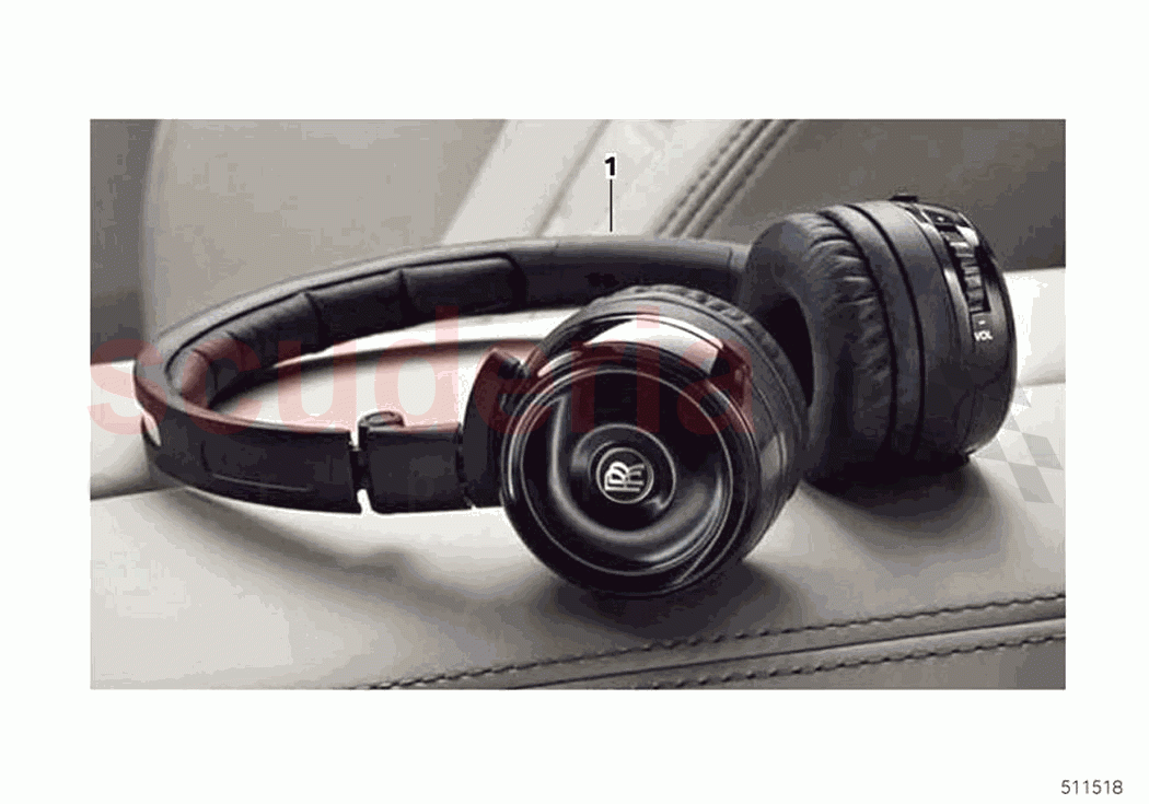 On Ear Wireless Headphones of Rolls Royce Rolls Royce Phantom Extended RR12(2017-2023)