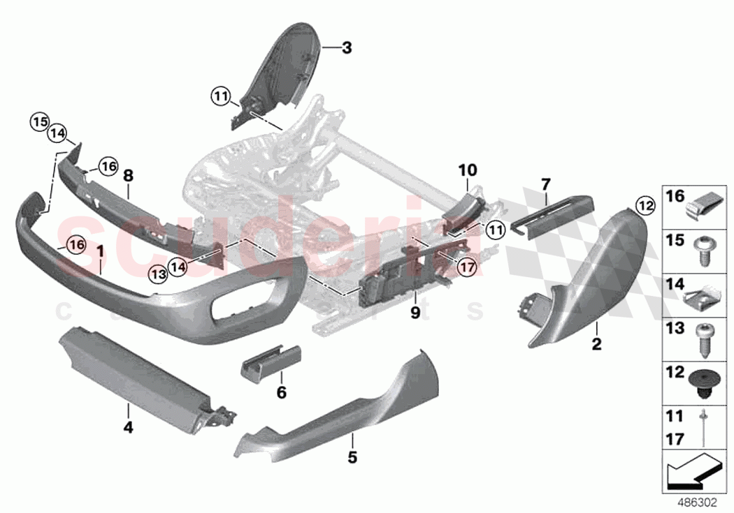 Seat front seat coverings of Rolls Royce Rolls Royce Phantom RR11(2017-2023)