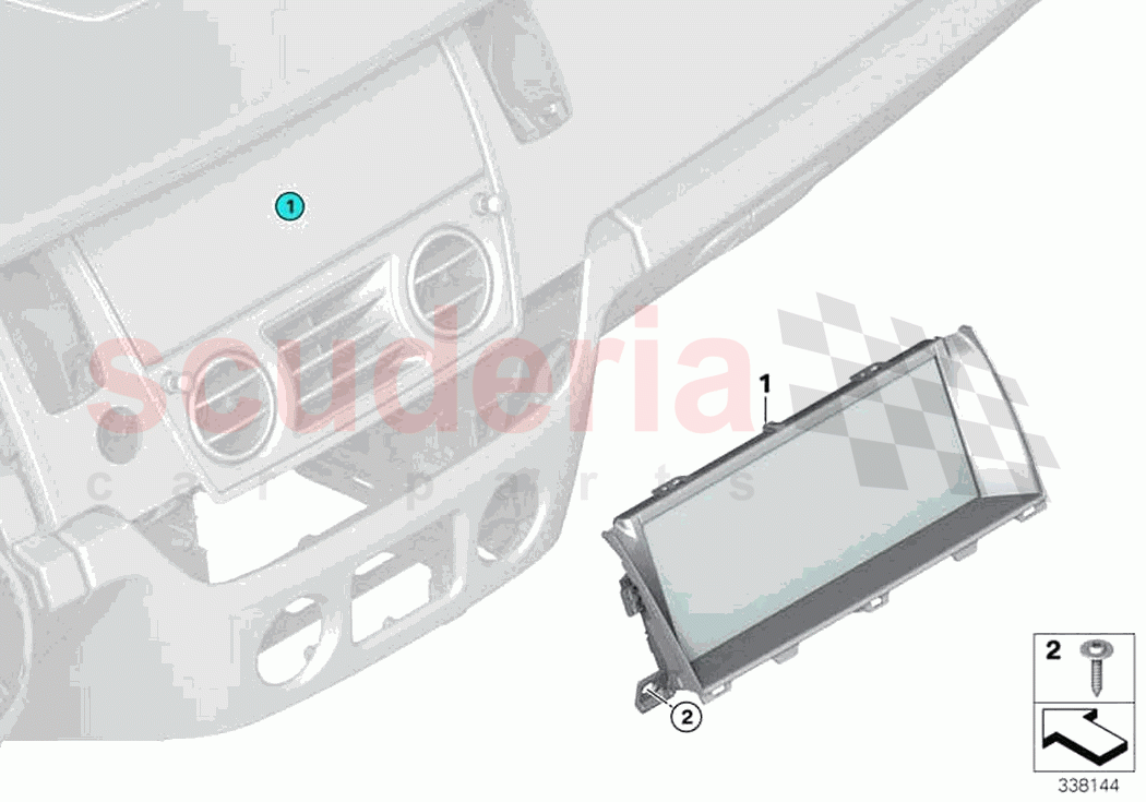 Central information display of Rolls Royce Rolls Royce Wraith RR5(2017-2023)