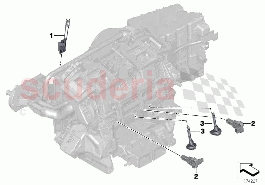 Temperature sensor of Rolls Royce Rolls Royce Wraith RR5(2017-2023)