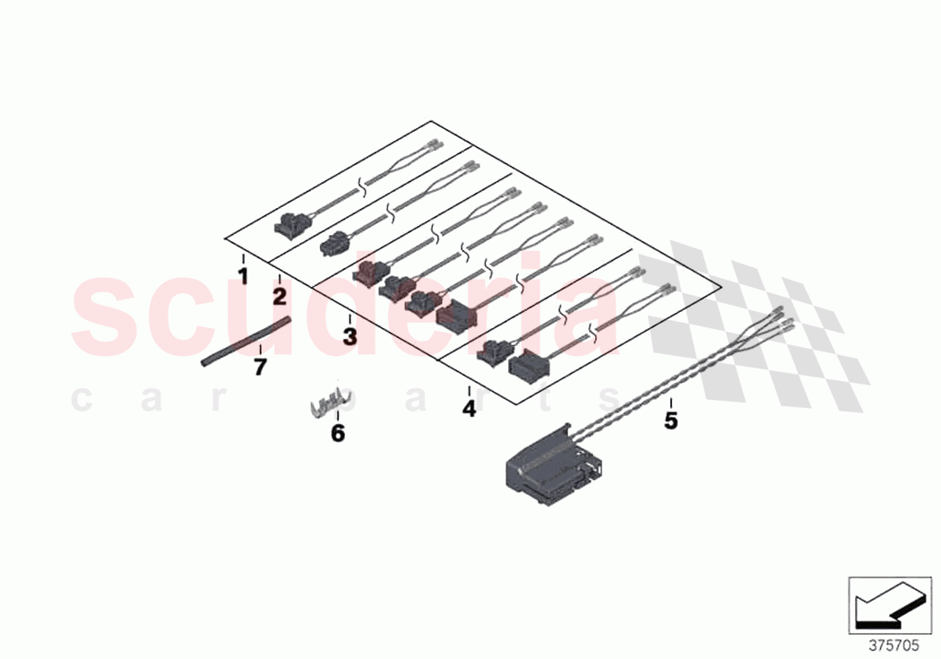 Rep cable airbag of Rolls Royce Rolls Royce Wraith RR5(2017-2023)