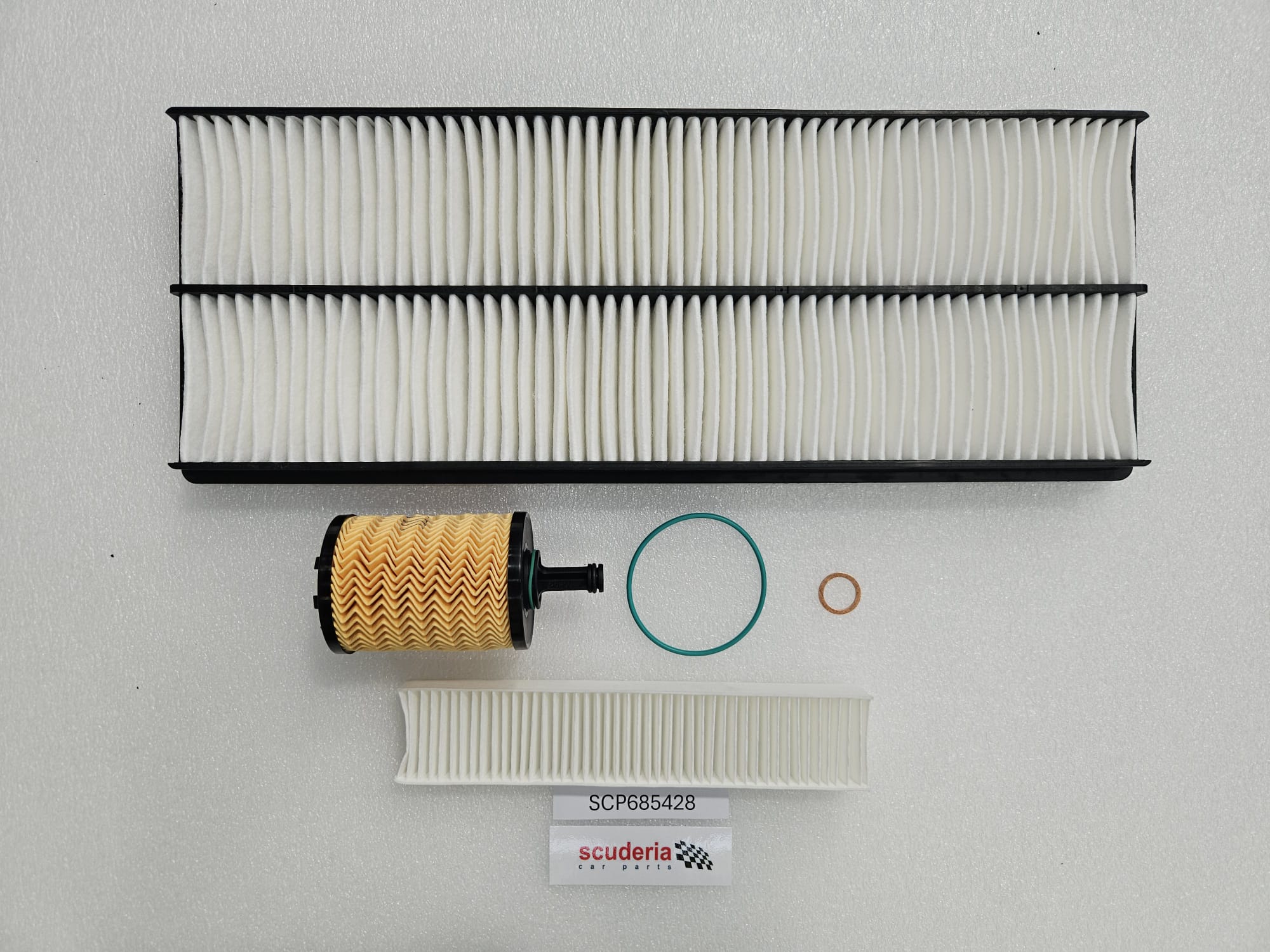 Kit de mantenimiento Ferrari 488 GTB, Spider y Pista