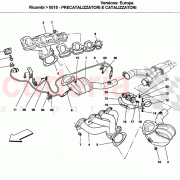 GASKET CATALYTIC CONVERTER for 